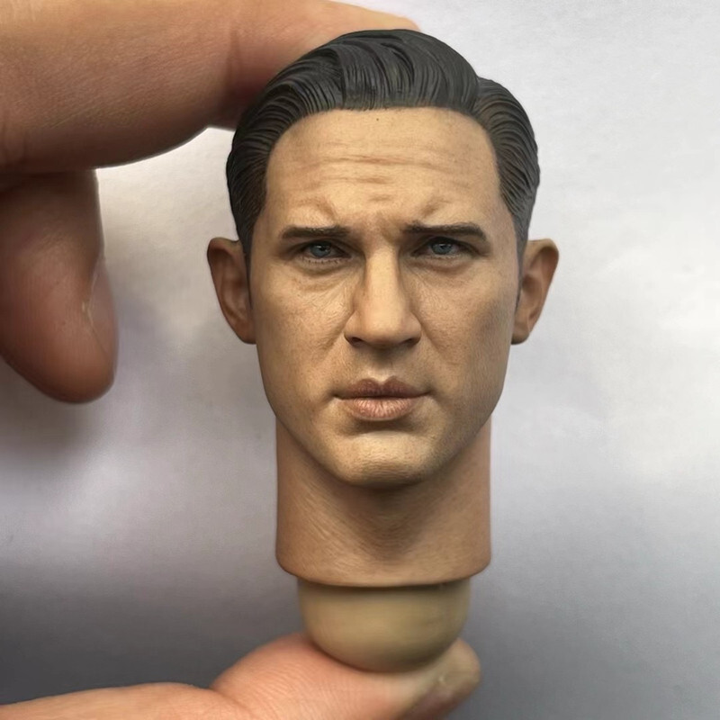 Delicate Painted 1/6 Scale Legend Slicked Tom Hardy Head Sculpt Fit 12&Prime; Figure