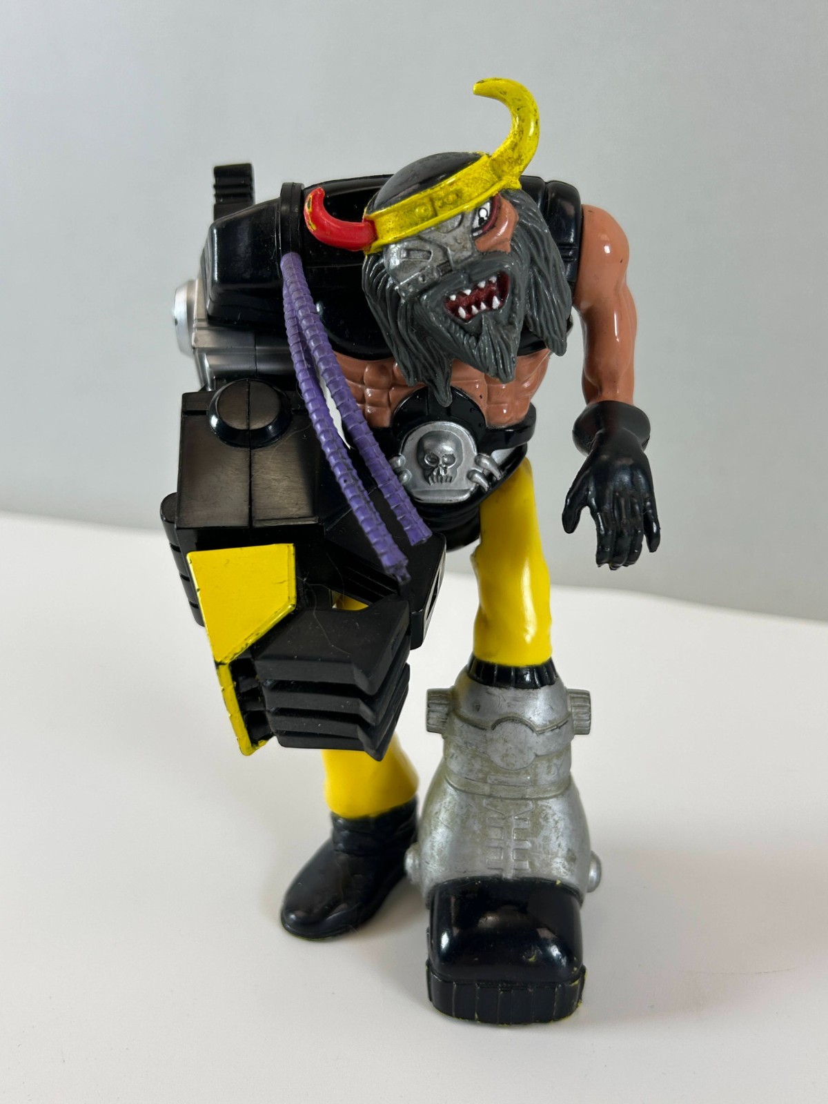 Thundercats Hammerhand Vintage 1986 LJN Toys Action Figure Scuffs Scratches Wear
