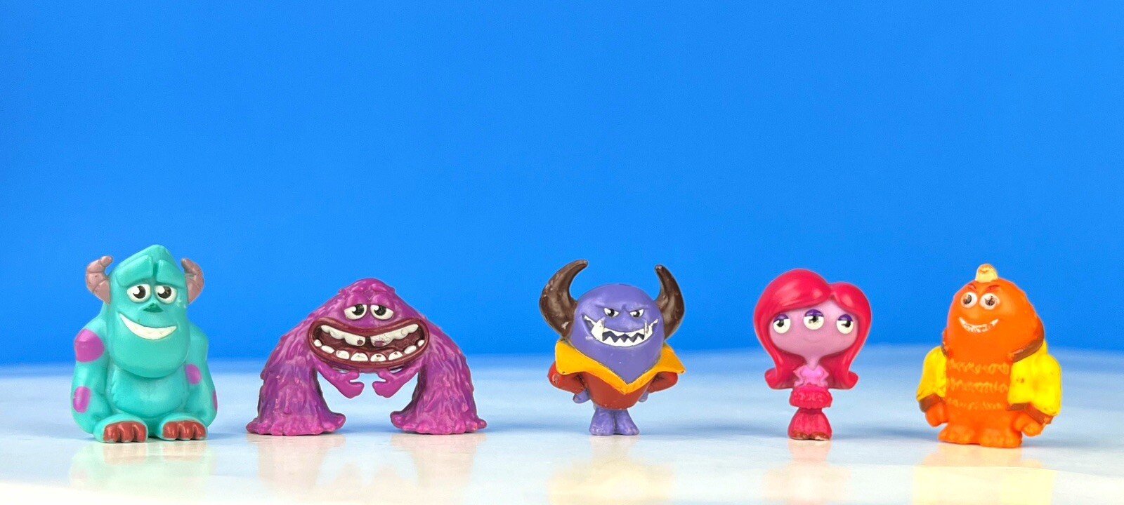 Disney/Pixar Monsters University Mini Figures 2013, Lot Of 5, with Sulley