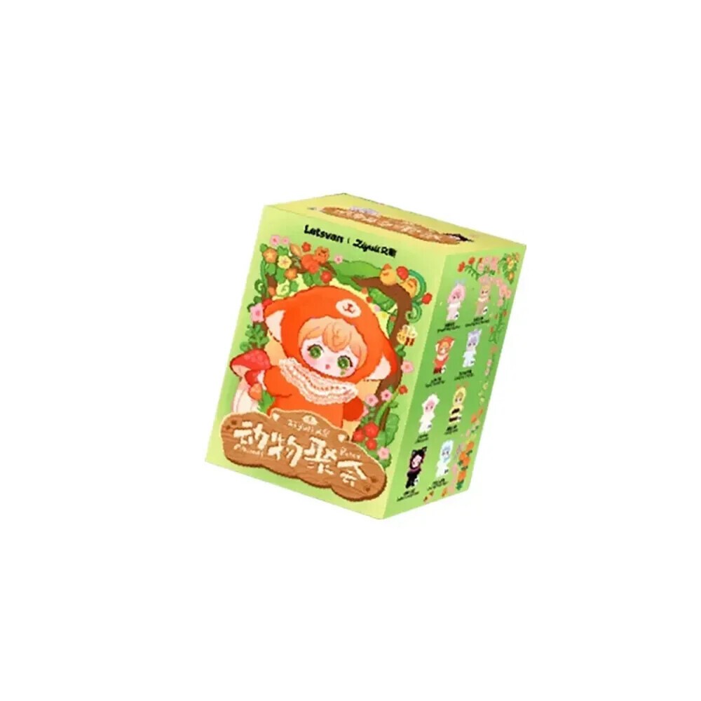 Genuine! Letsvan Ziyuli Animal Party Series Confirmed Blind Box Dolls Gift