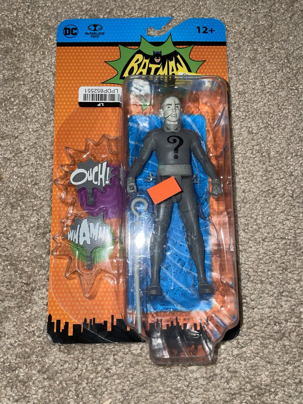 McFarlane The Riddler 1966 Classic TV Batman 6” Retro Figure Black & White NEW