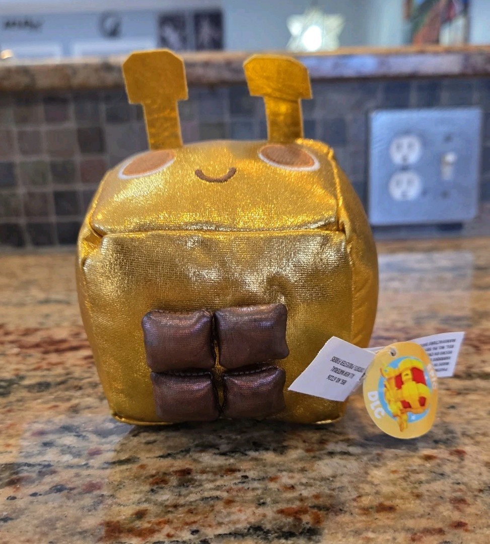 Pet Simulator X Gold MEEBO ALIEN Robot Series 2 MYSTERY Treasure Plush 2023 Code
