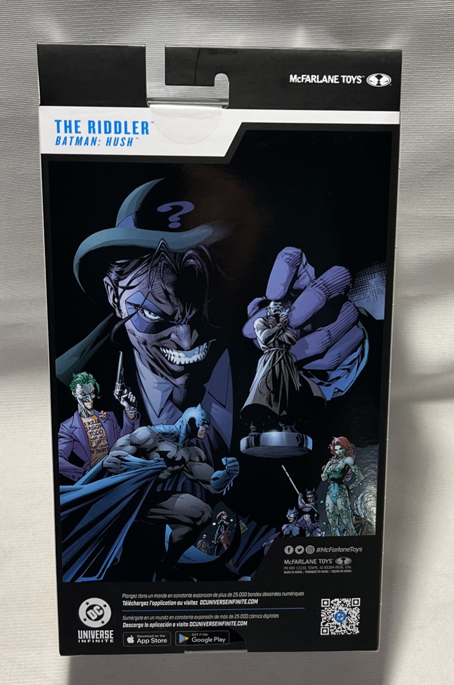 McFarlane DC Multiverse The Riddler (Batman: Hush) 7&Prime; Action figure . INSTOCK