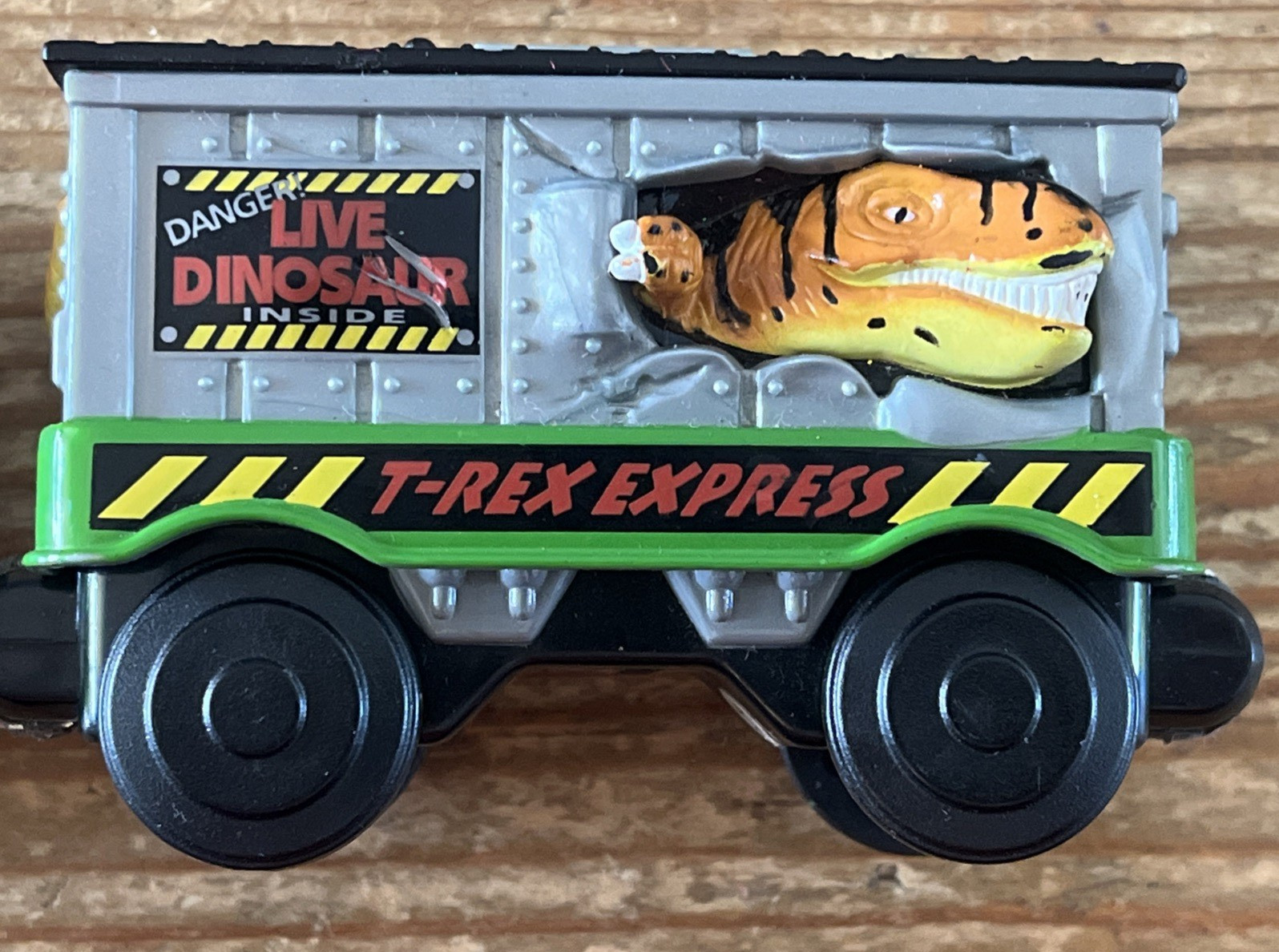 T-Rex Express Train Set Engine 1998 Thomas Trains Lionel Learning Curve Dinosaur