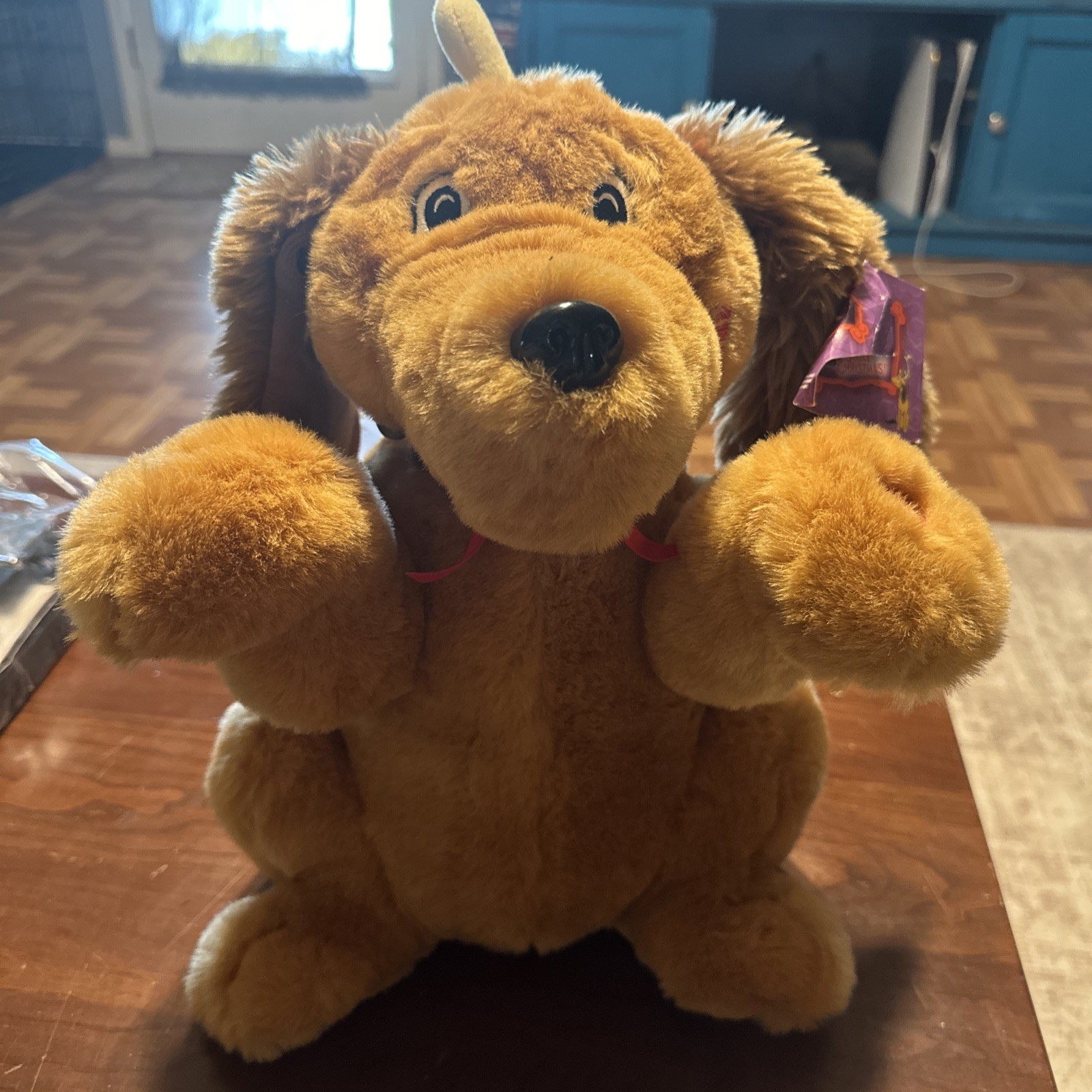Dr. Seuss How The Grinch Stole Christmas Aimated MAX Dog 14&Prime; Stuffed Animal