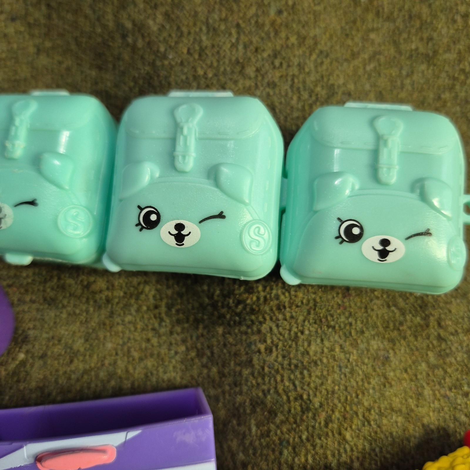 Shopkins Lot Of 83 Random Characters Furniture Baskets, Vehicle