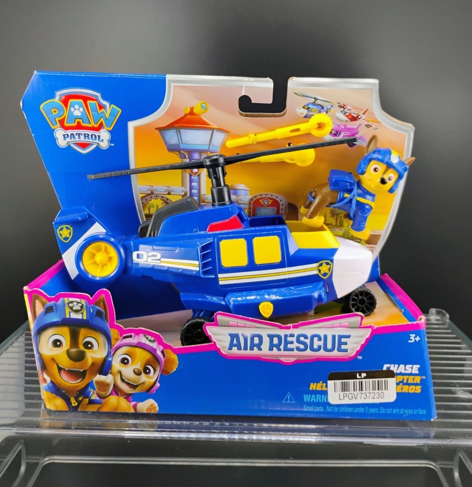 Paw Patrol Air Rescue Chase Helicopter Toy With Figure