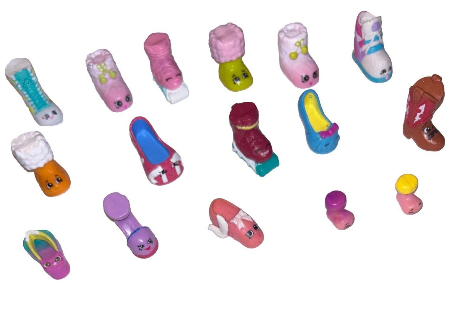 Shopkins Lot of 16 with mixed selections from different Seasons No Dupe