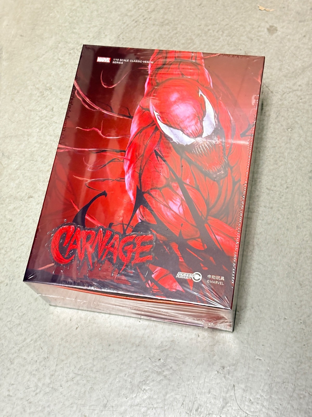 ZD-CARNAGE: ZD Toys Marvel Carnage 1/10 Scale Action Figure