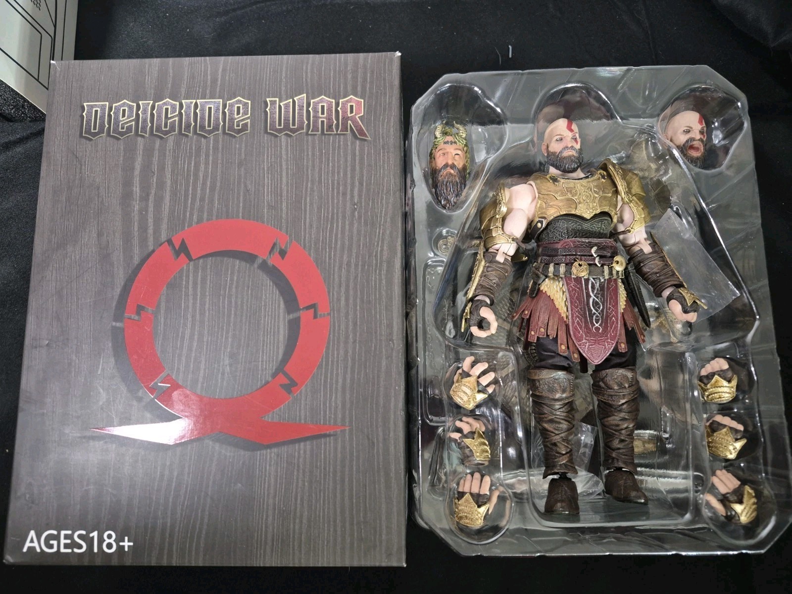Brotoys x Takethat 1/12 God of War 2 Kratos 7&Prime; Game Action Figure Deluxe Edition
