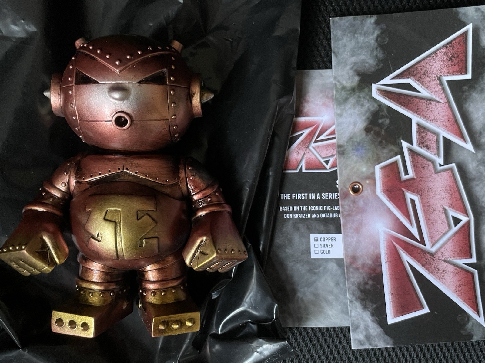 Antisocial Sofubi X Fig-Lab LE Copper HP Mecha Sour Lemon Soft Vinyl Figure New