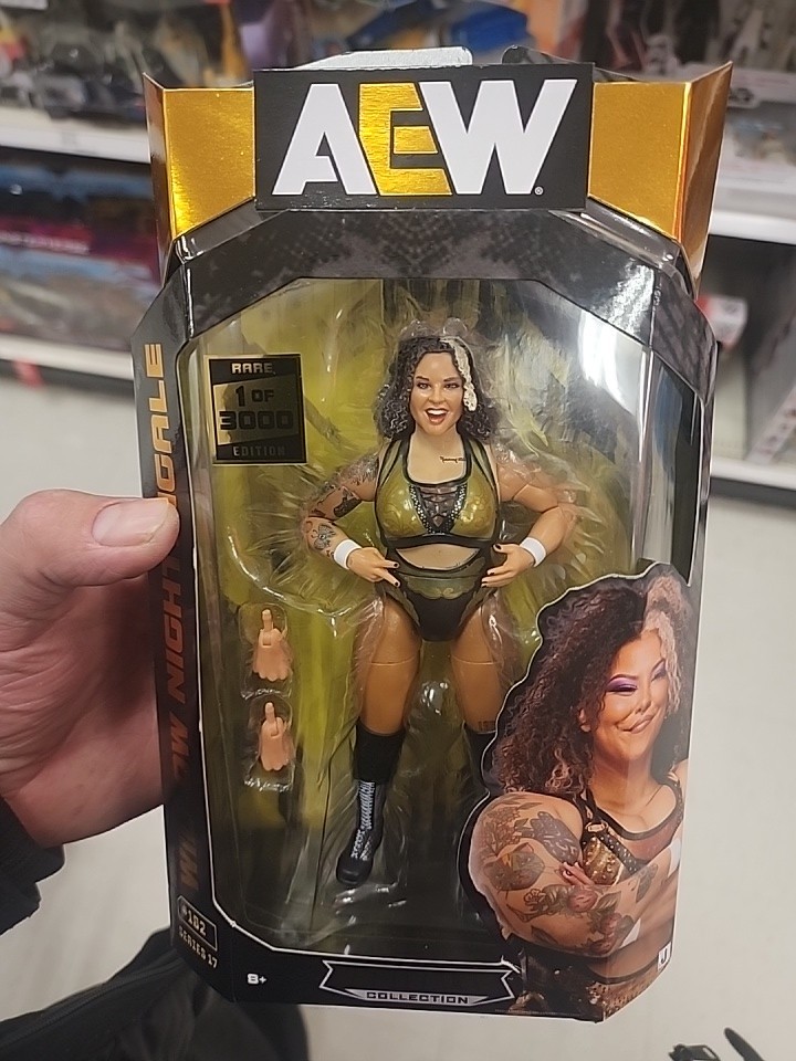 Willow Nightingale AEW Unrivaled Series 17 #182 Rare Chase 1/3000