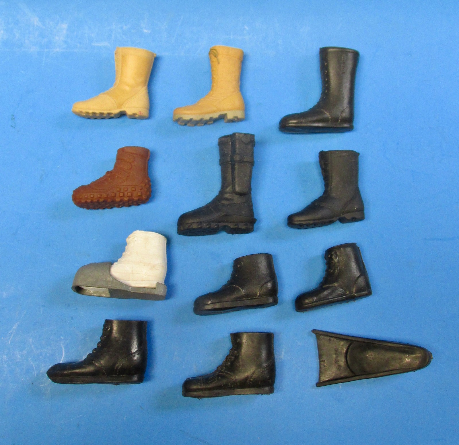 Vintage GI Joe 1964/Adventure Team & Others Shoes Boots Mismatched Lot