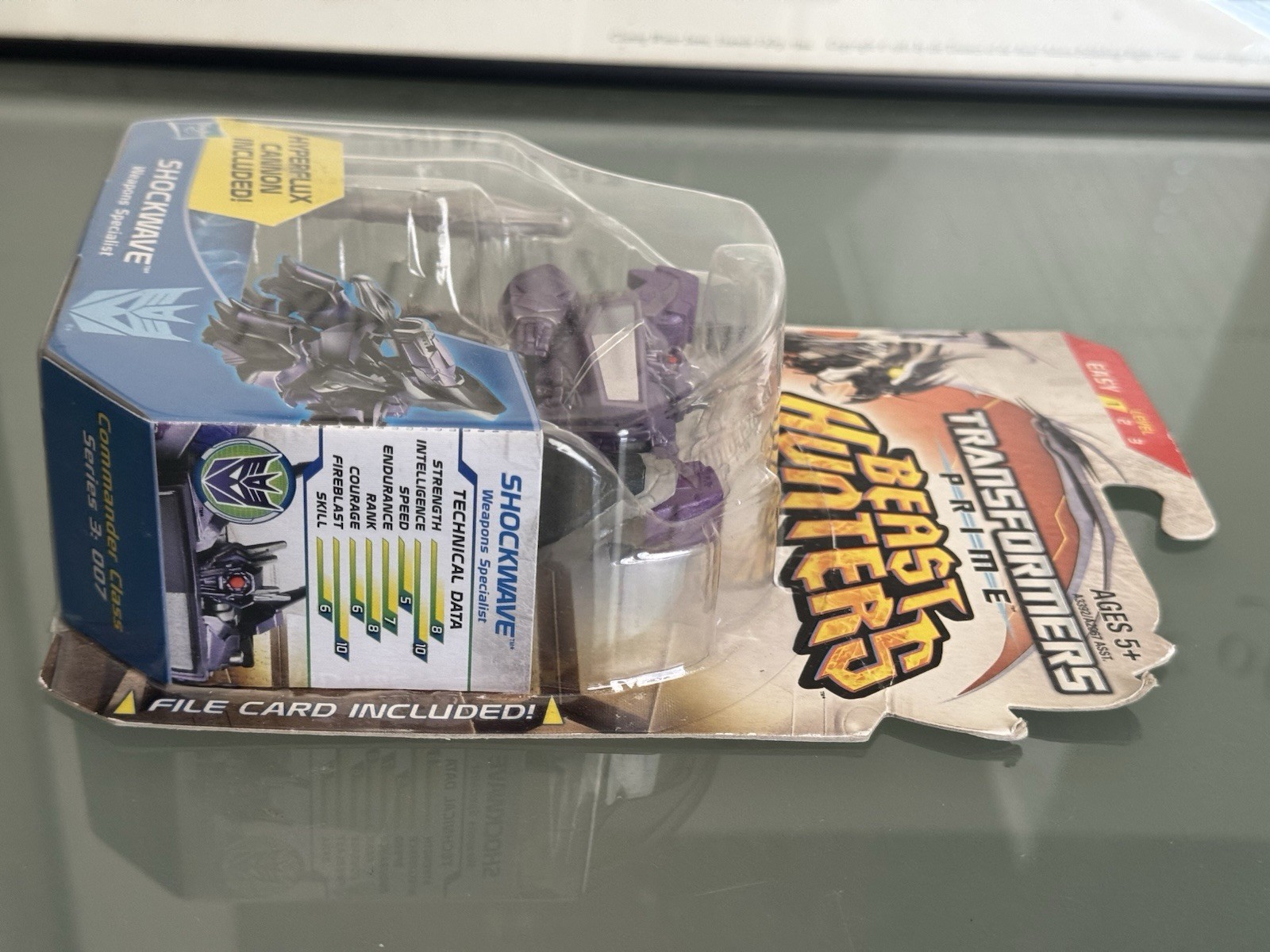 Transformers Prime Shockwave Beast Hunters Action Figure Hasbro 2012 New Sealed
