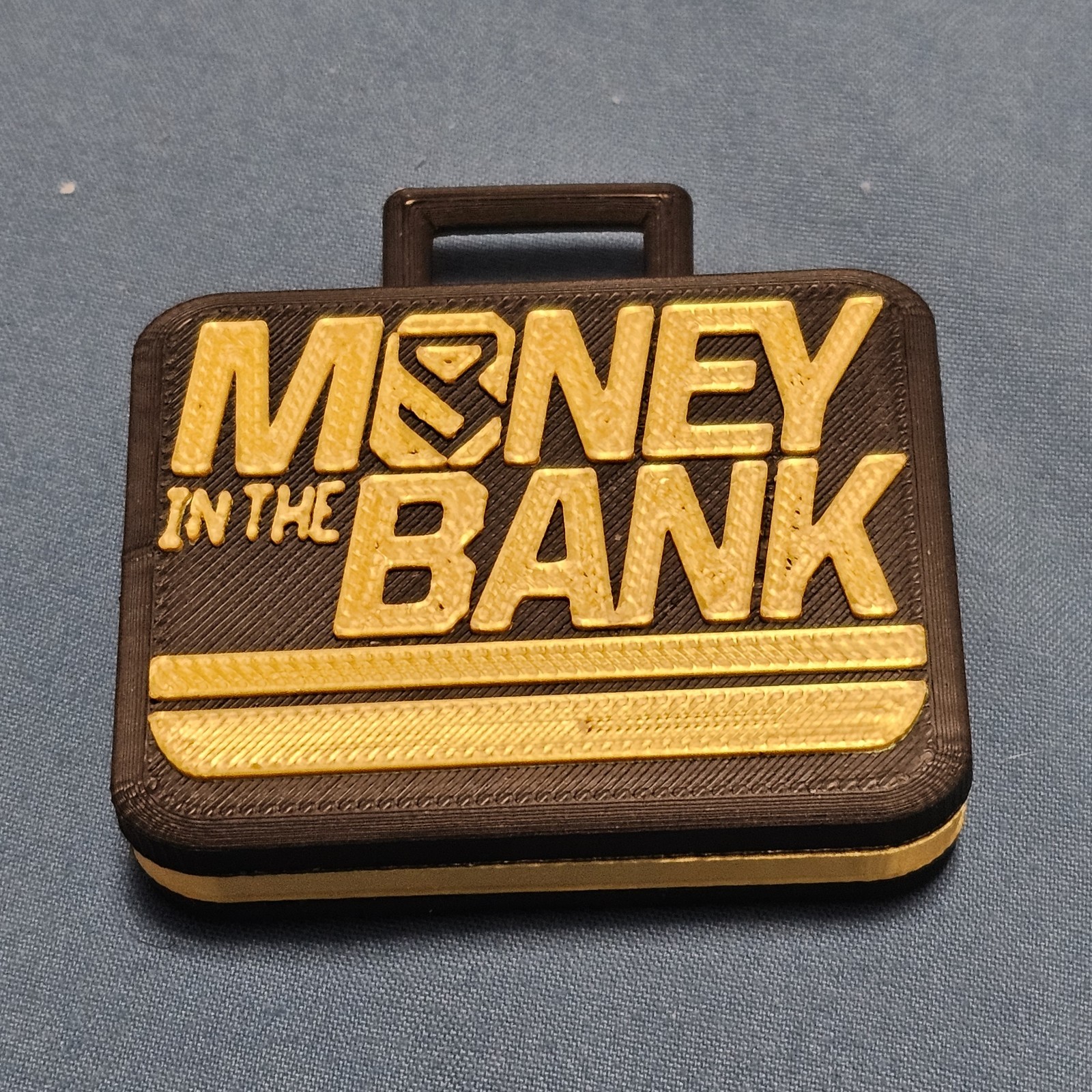 WWE Mattel 3D Printed Seth Rollins Money In The Bank Briefcase 2025 Accessory