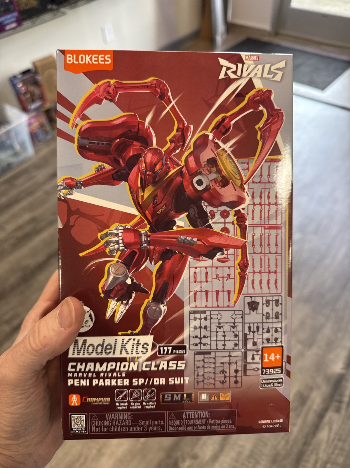 Blokees Marvel Rivals Champion Class Peni Parker SP//DR Suit Model