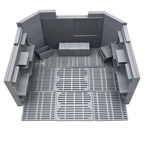 Control Center Command Room 3.75&Prime; Figure Playset Collapsible 1:18 Diorama