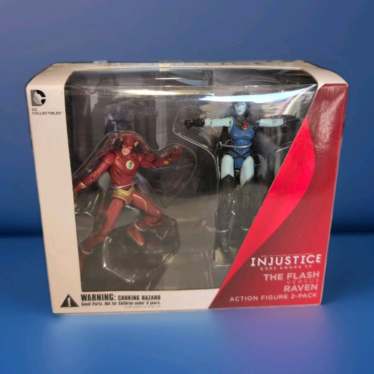 The Flash vs Raven – Injustice: Gods Among Us – DC collectibles 3.75&Prime;