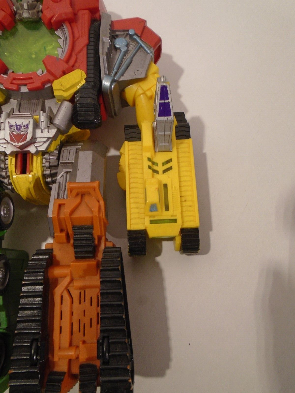 2008 Transformers Construction Devastator Mega Power Bots 12&Prime; Revenge of Fallen