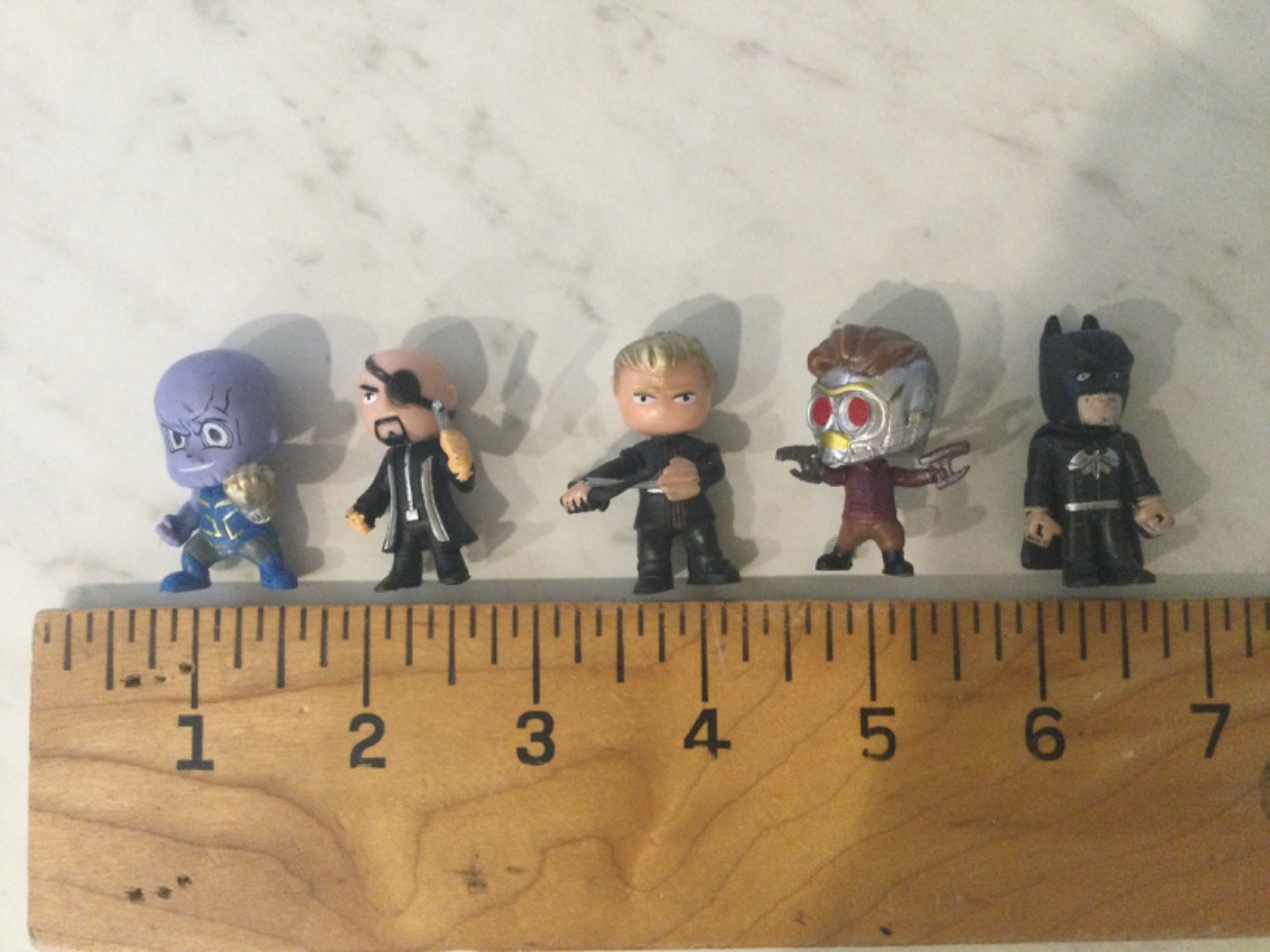 FUNKO MINI FIGURES LOT MIXED FIGURES 1.5 INCHES TALL
