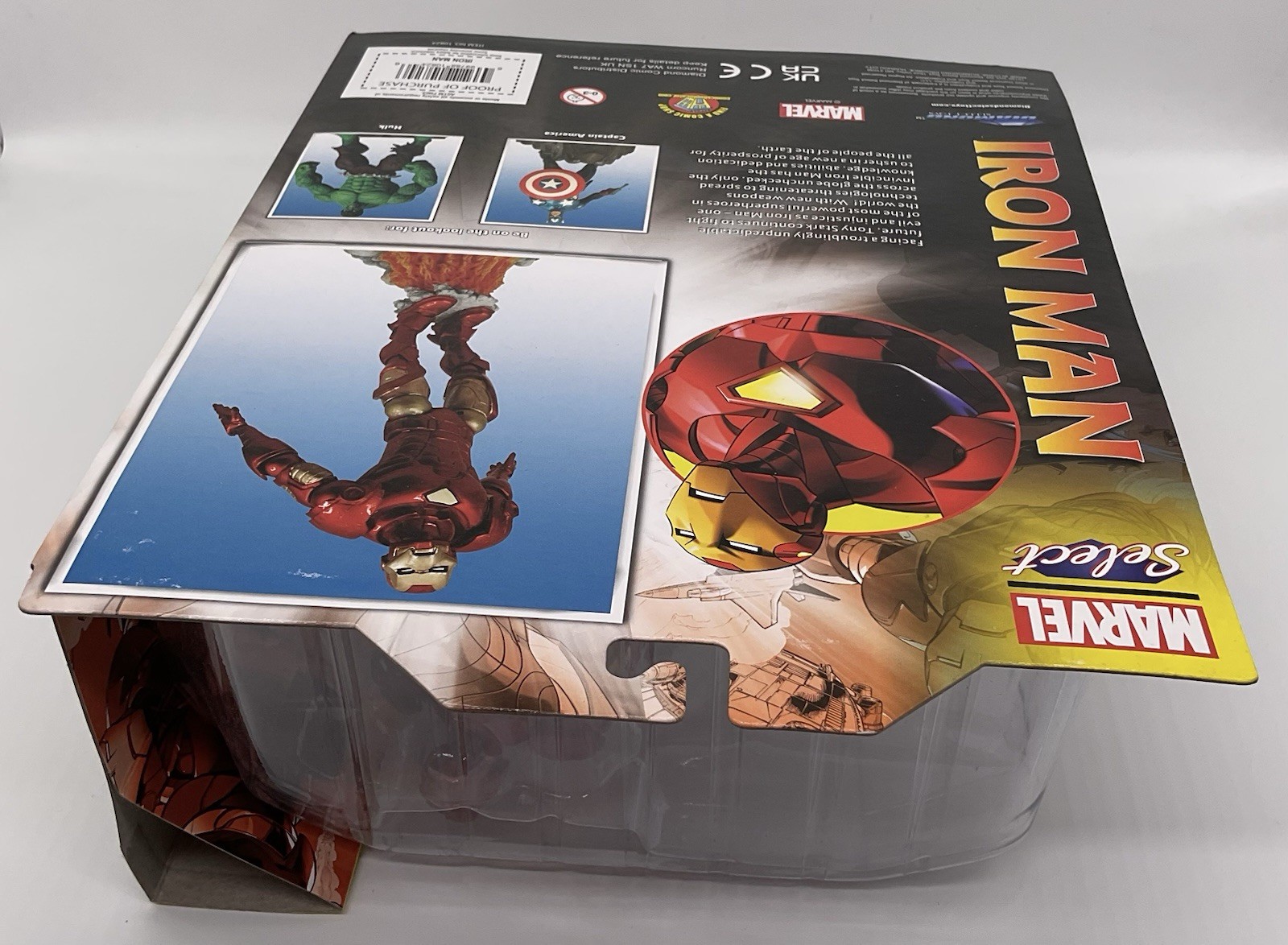 Marvel Select Iron Man Action Figure Diamond Select Toys Collector&rsquo;s Edit 7 inch