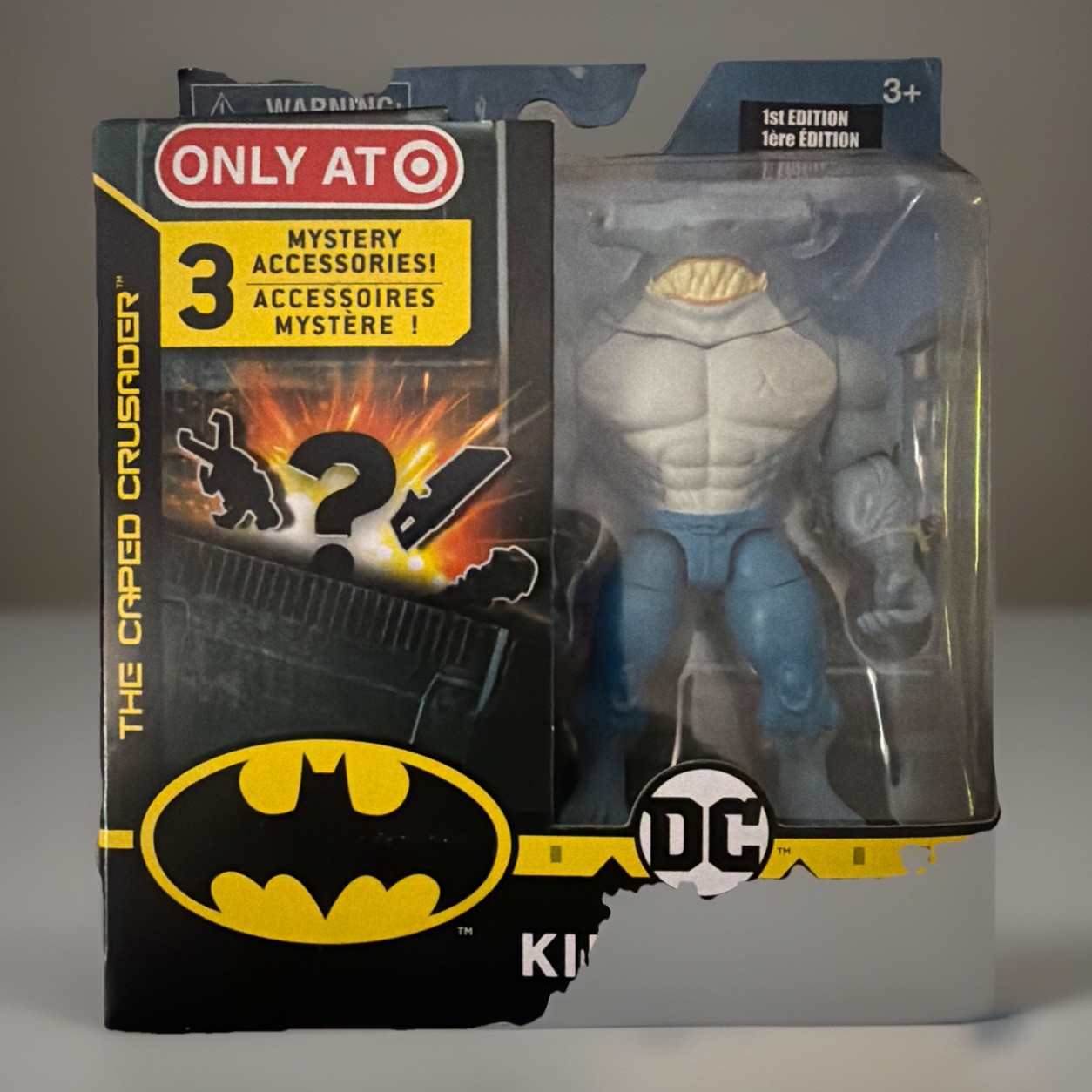 DC KING SHARK 1st Edition Action Figure Target Exclusive 3 Mystery Accessories