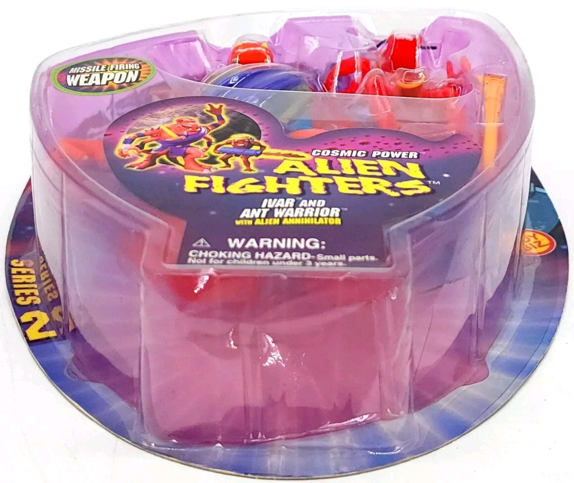 1998 Marvel Comics Silver Surfer Alien Fighter Ivar & Ant Warrior Sealed Toybiz