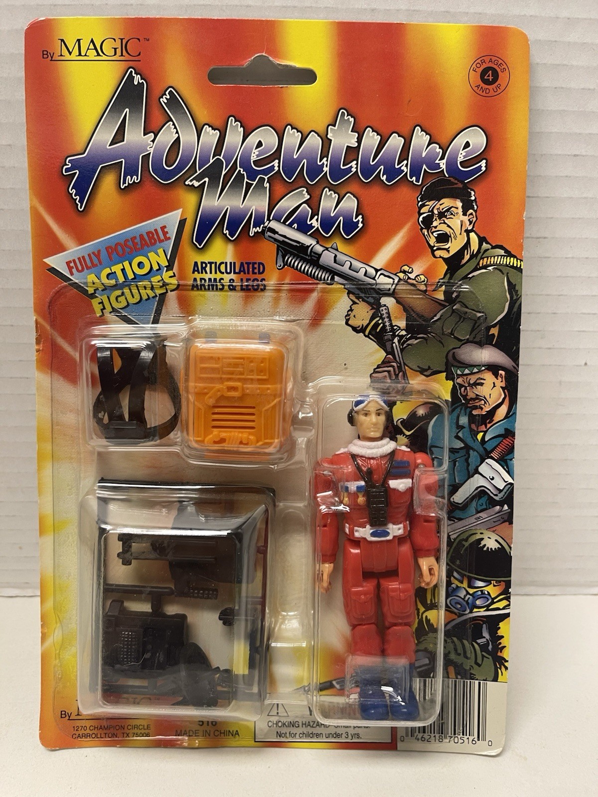 GIJoe KMart Adventure Man By Magic Toys MOC. Free Shipping!!