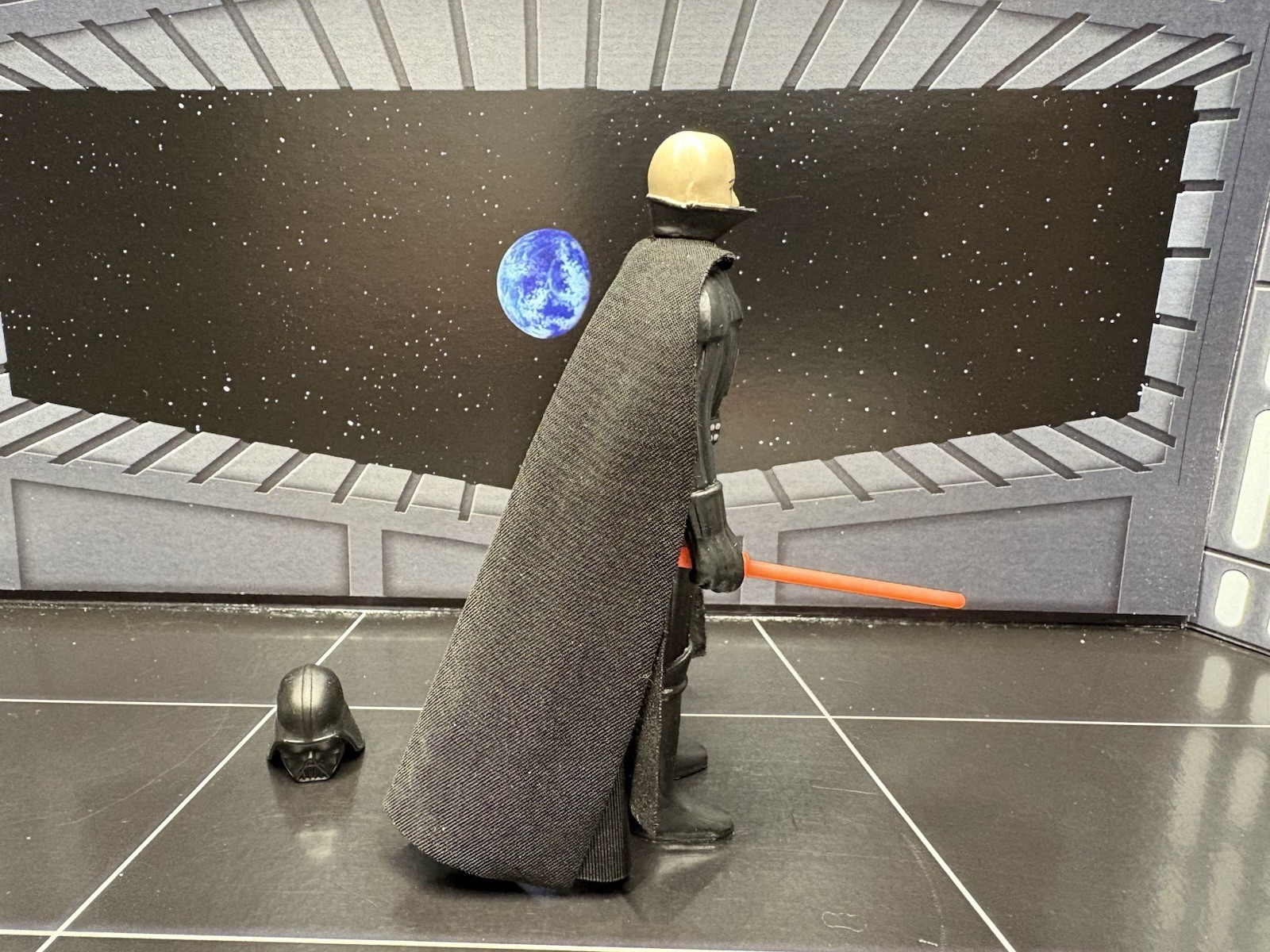 Stan Solo Darth Vader Removable Helmet Custom Figure Complete Mint Kenner Style