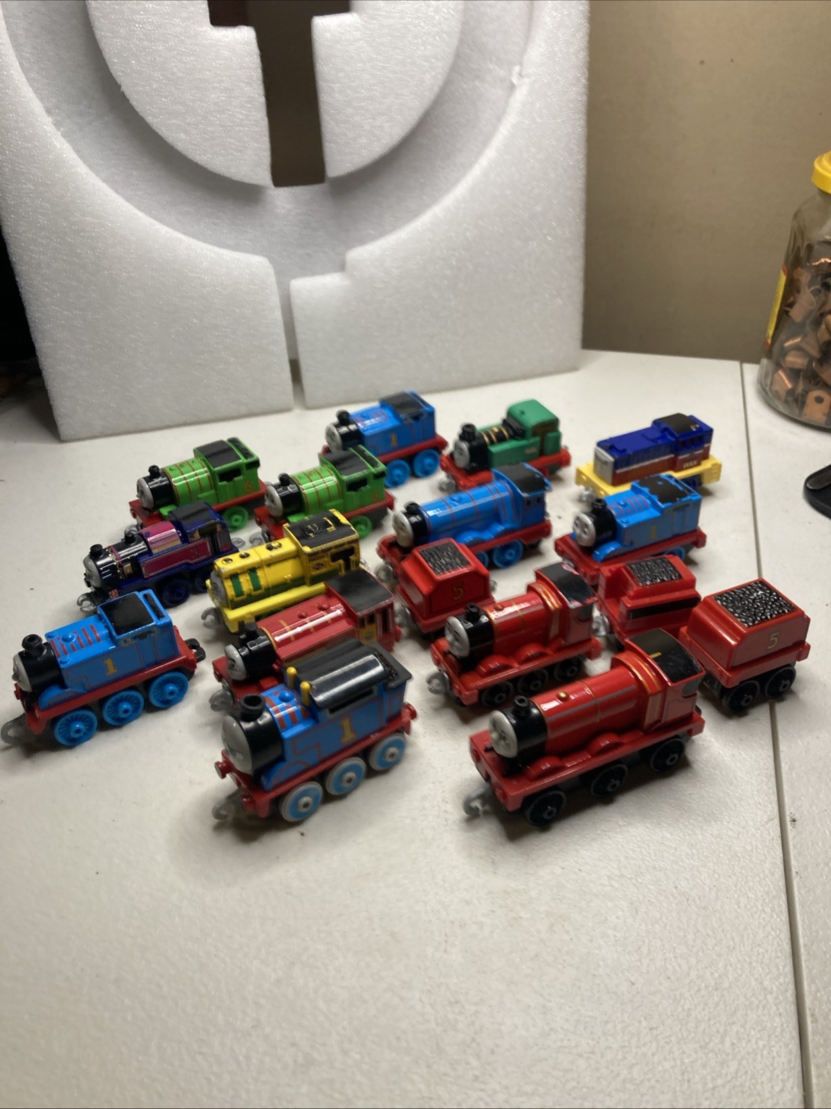Thomas & Friends Push Along TrackMaster Train Diecast Lot. See Images. -E