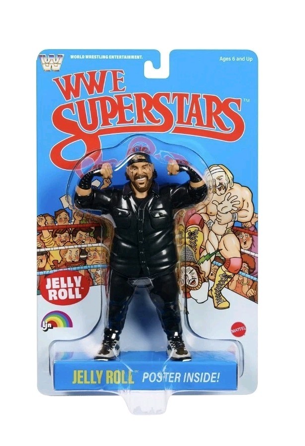 PRESALE WWE Superstars – LJN – Jelly Roll Action Figure August 1st
