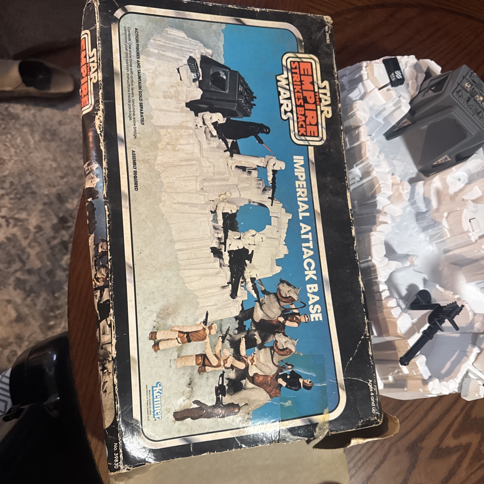 Star Wars Hoth Imperial Attack Base Playset Complete with Box, Original Vintage