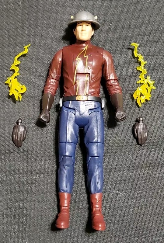 COMPLETE DC Multiverse Earth-2 THE FLASH Jay Garrick King Shark Wave Mattel 2017