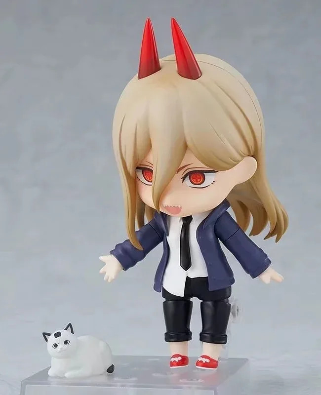 10cm Chainsaw Man Power Q Version Nendoroid Anime Figure PVC Toy Gift