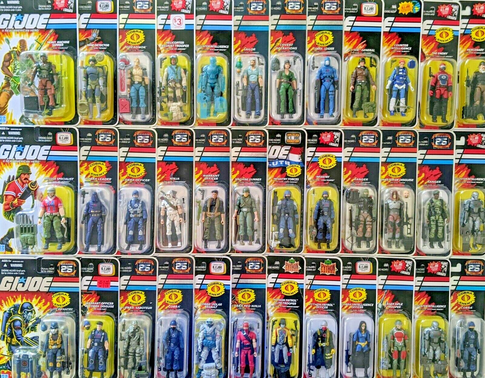 Choose your GI Joe!! 25th Anniversary – Series 23 & 24 (&rsquo;07-08) MOC!!!