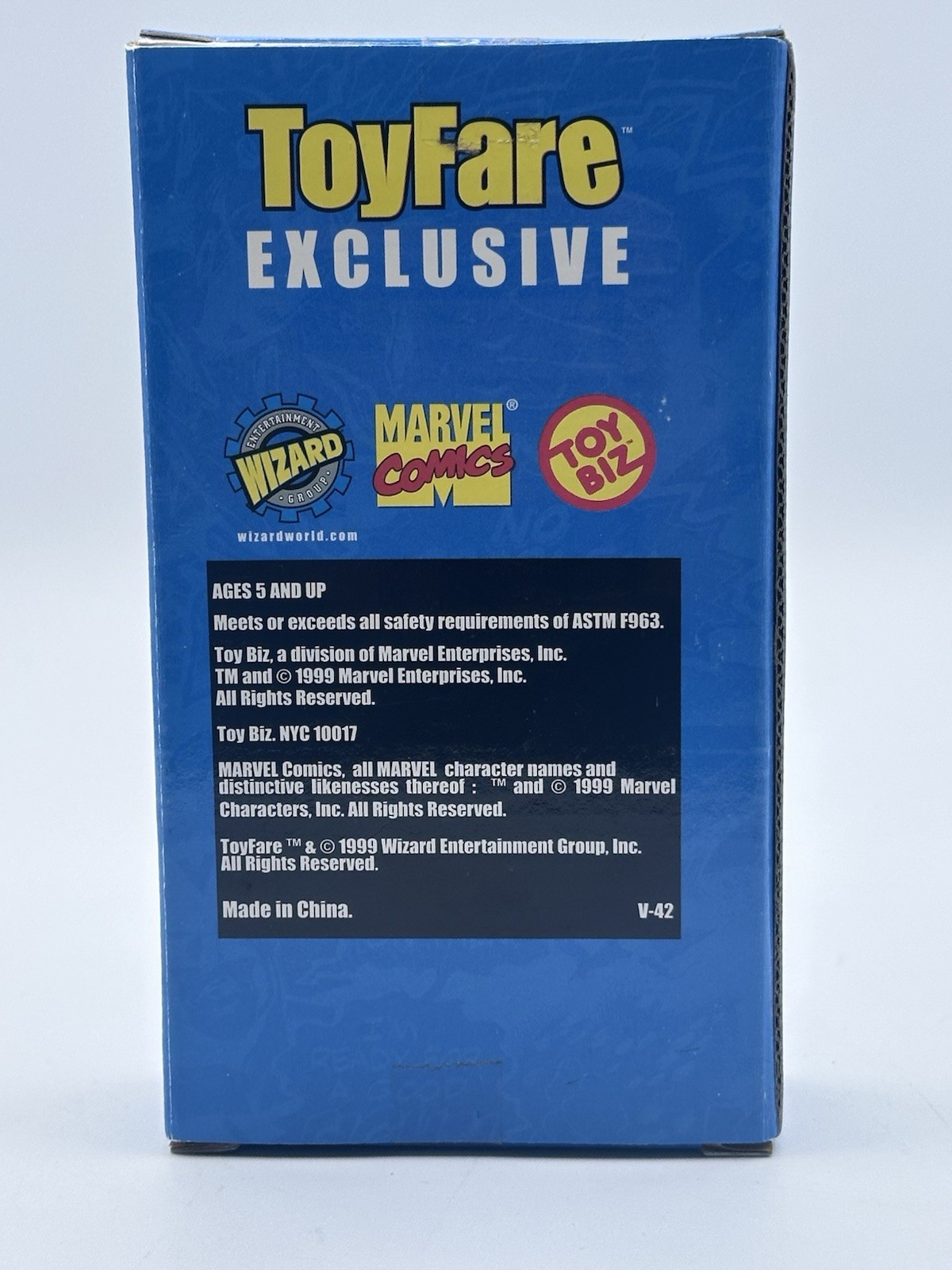 1999 Wizard Toyfare Exclusive Daredevil 1st Appearance Red/Yellow Figure Loose
