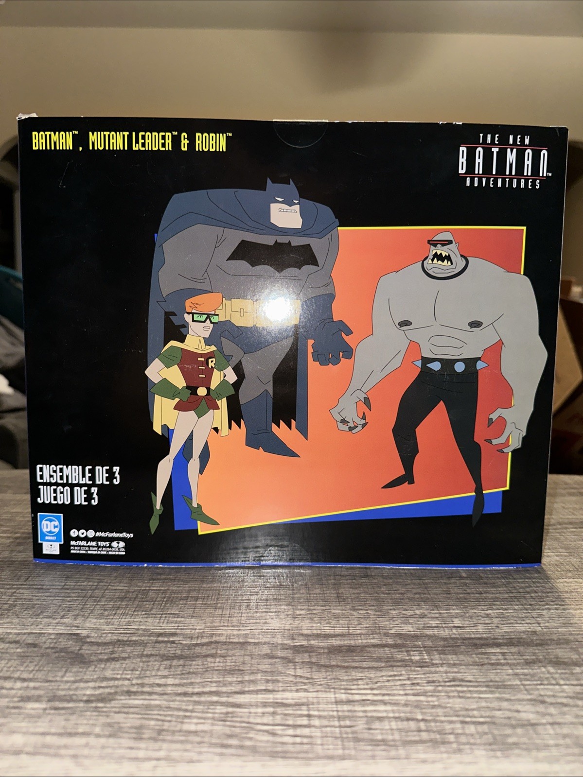 Batman, Robin, & Mutant Leader (3-Pack) from The New Batman Adventures McFarlane