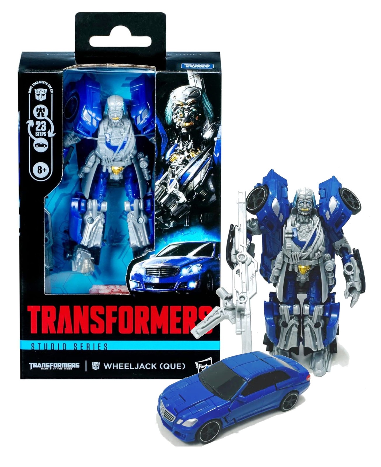 Transformers Dark of the Moon Studio Series Wheeljack (Que) 4.5&Prime; Figure NIB