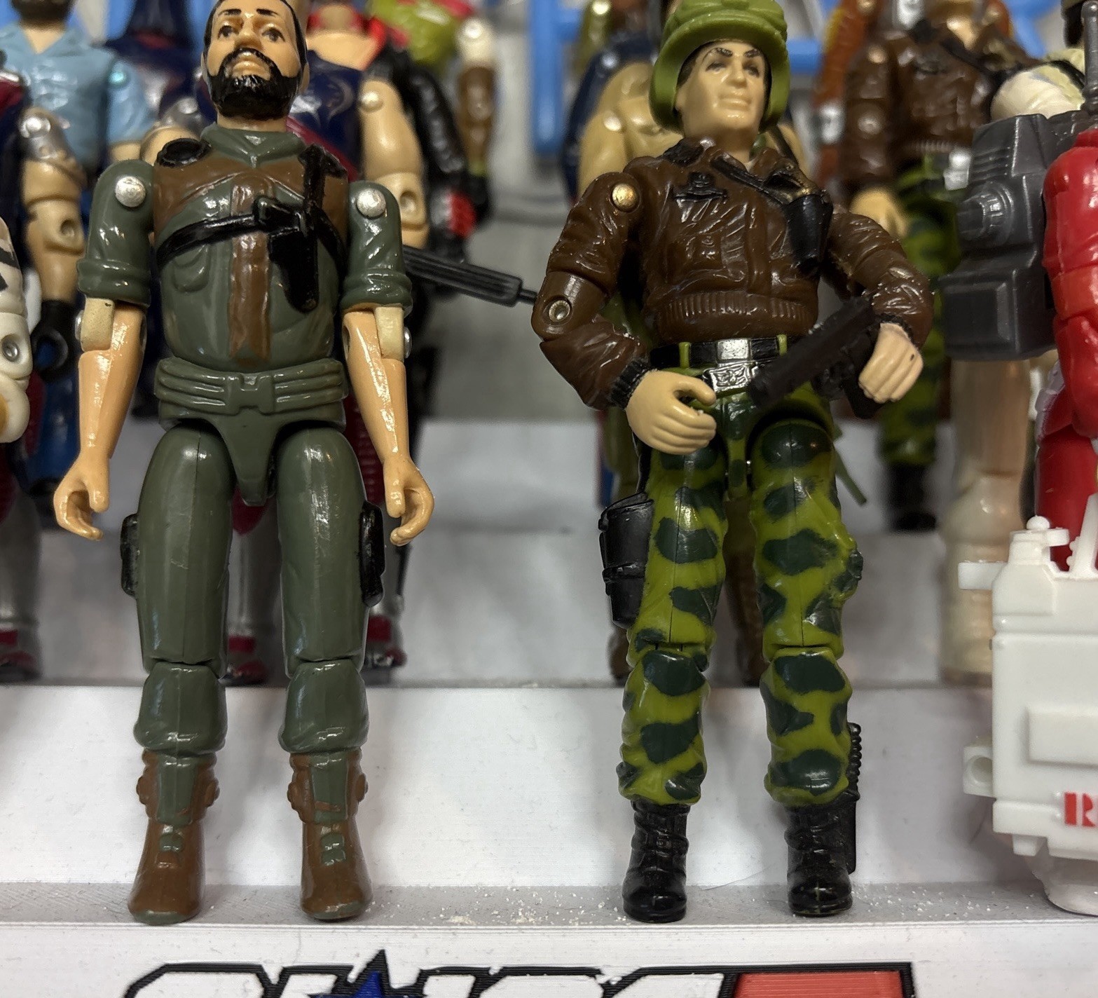 16-Figure Action Figure Display Stand – Fits 3.75” Scale Figures – Tiered Shelf