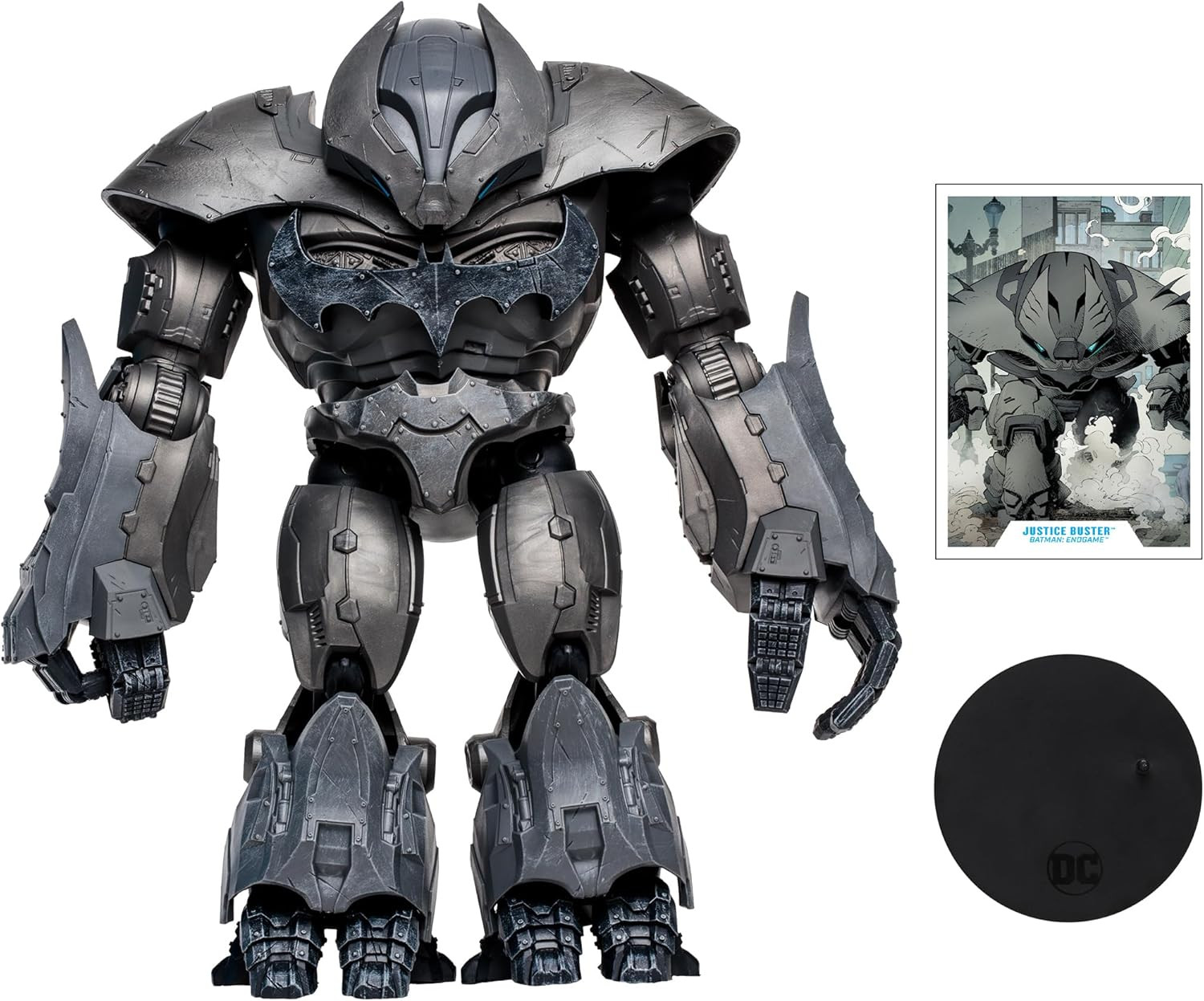 – DC Multiverse Justice Buster (Batman: Endgame) Mega Figure