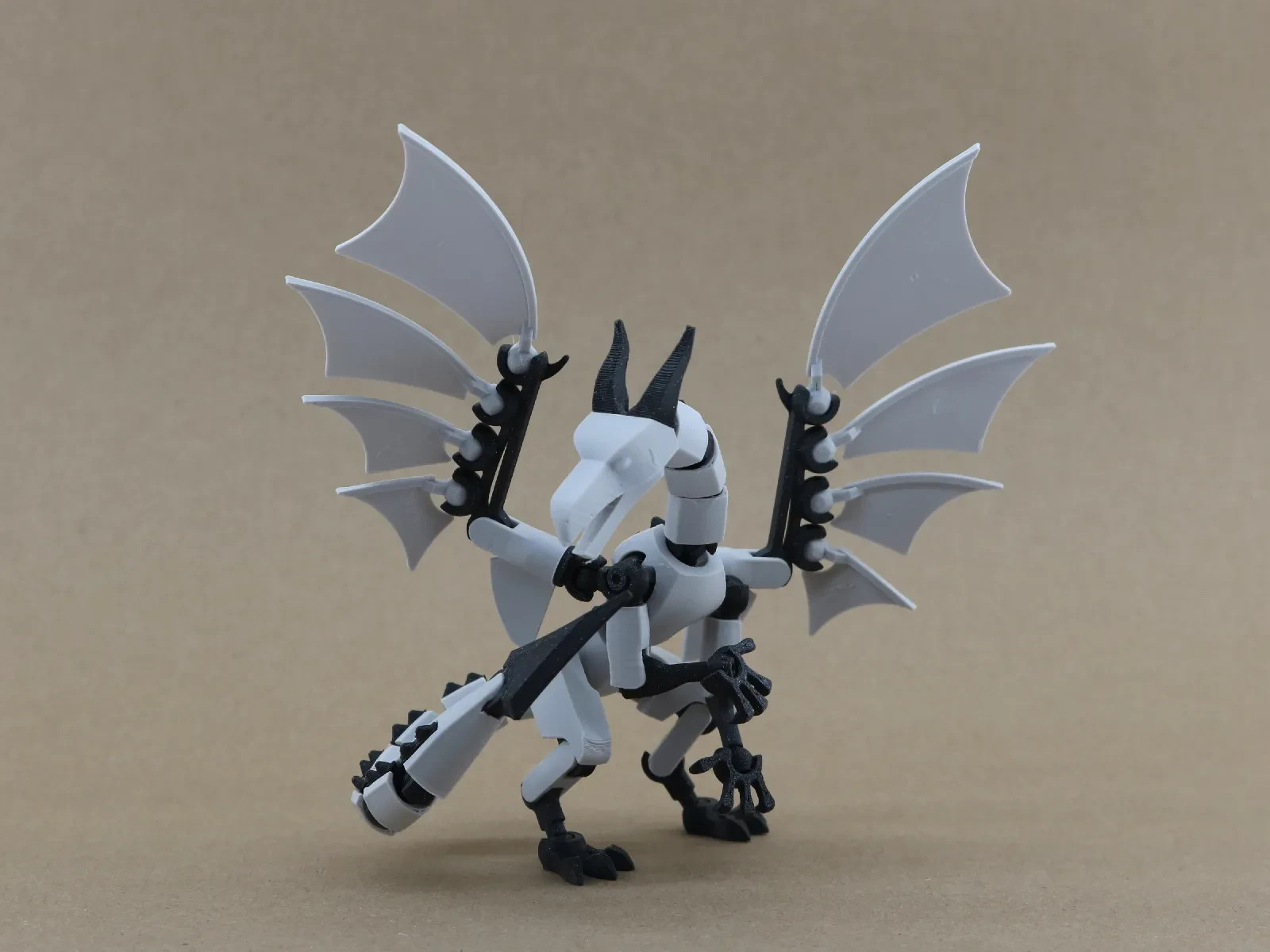 Customizable Dragon Figure 14&Prime; Wingspan Fully Poseable Officially Licensed