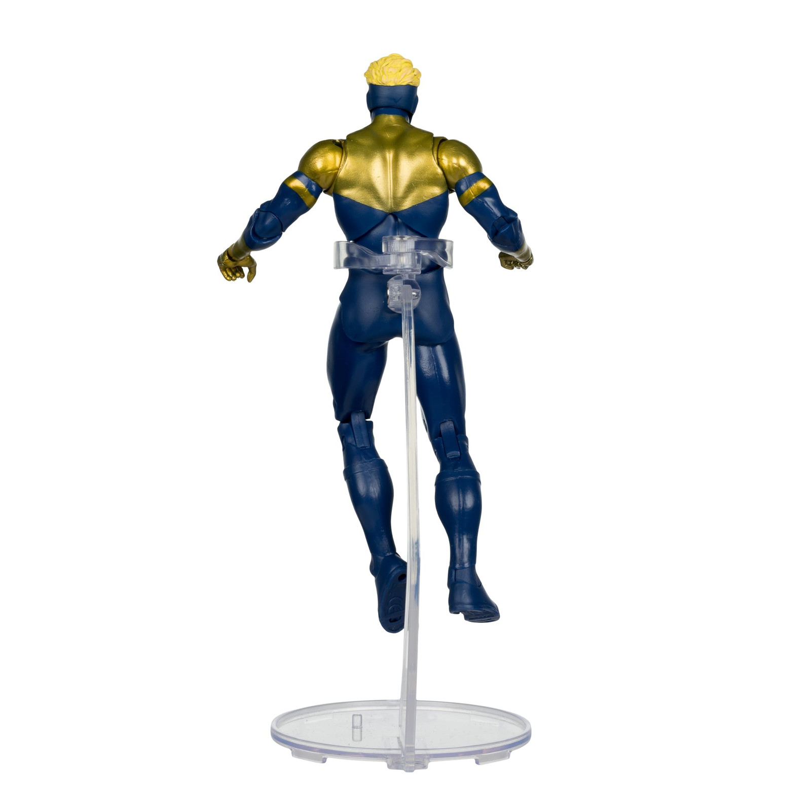 DC Multiverse Booster Gold 7 Inch Action Figure with Flight Stand and Art Card