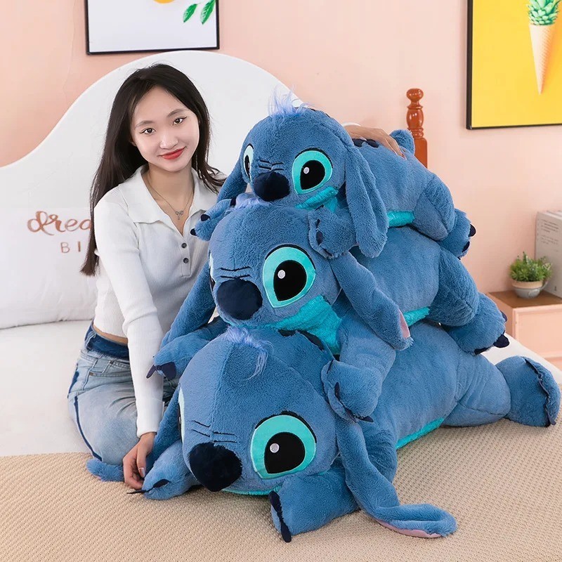 100/60/80cm Stitch Doll Plush Toys Lilo&stitch Plush Stuffed Doll Soft Pillow Lo