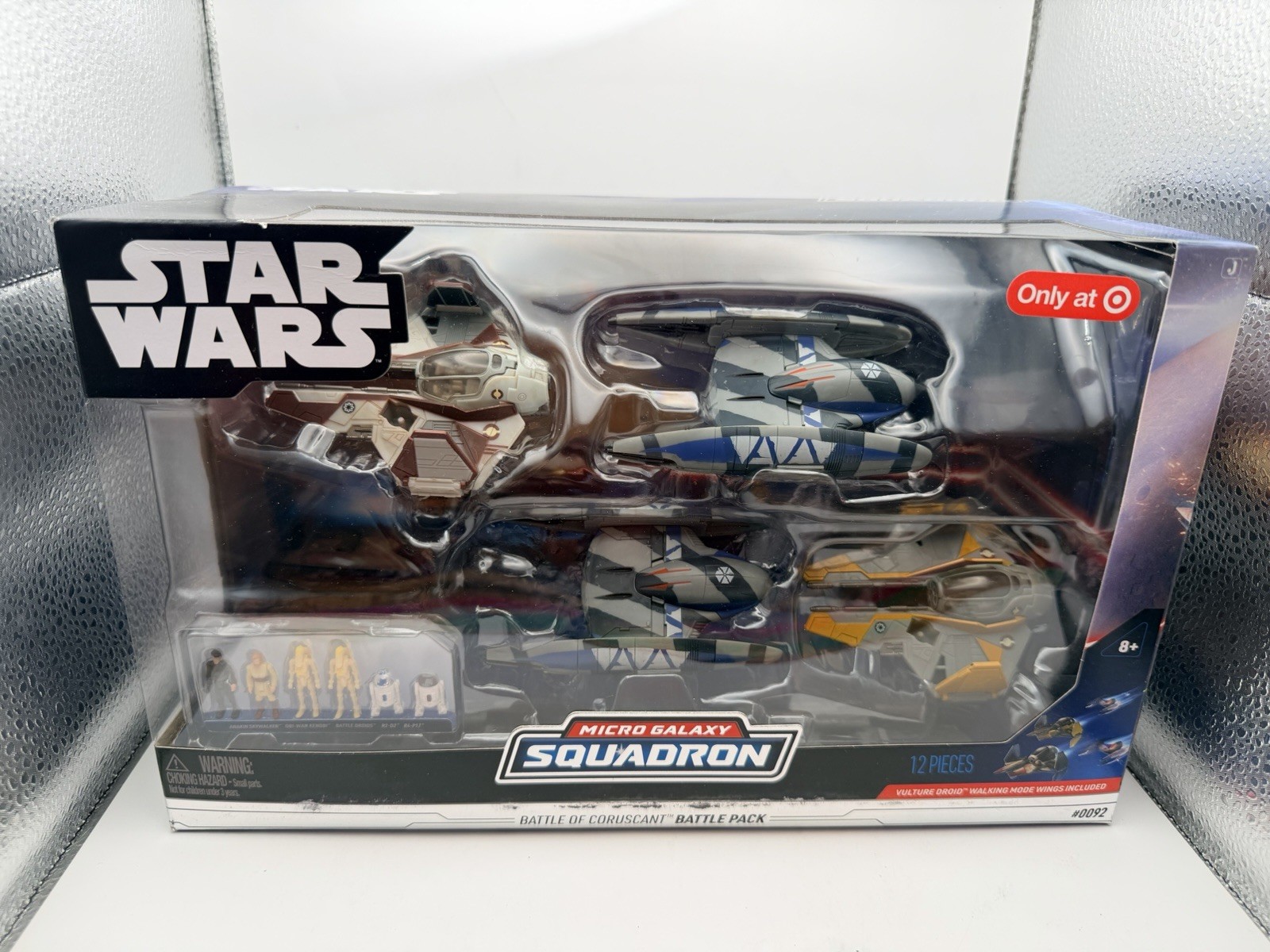Star Wars Micro Galaxy Squadron Battle of Coruscant Battle Pack Vehicles #0092