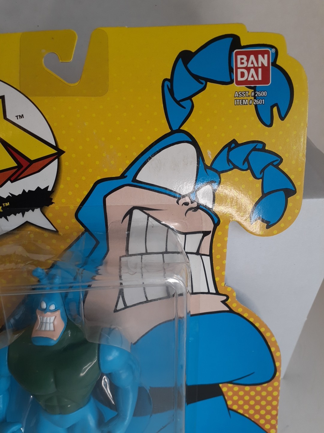 The Tick « Bounding » Tick Action Figure Bandai 1994 Vintage NEW SEALED!