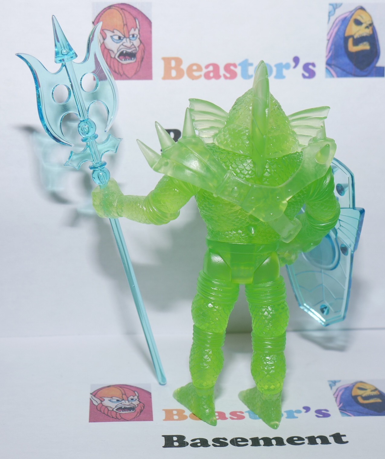 Outer Space Men Four Horsemen Colossus Rex Green Alpha Phase SDCC 2013 Exclusive
