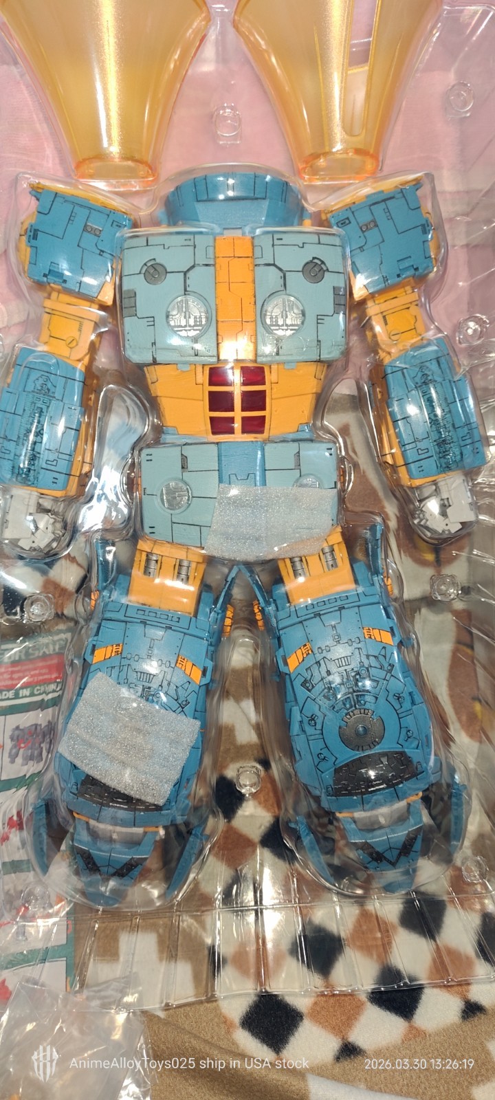 Custom Panel Lining 01 Studio Cell 01S01F Unicron Cybertron 1st edition USAship