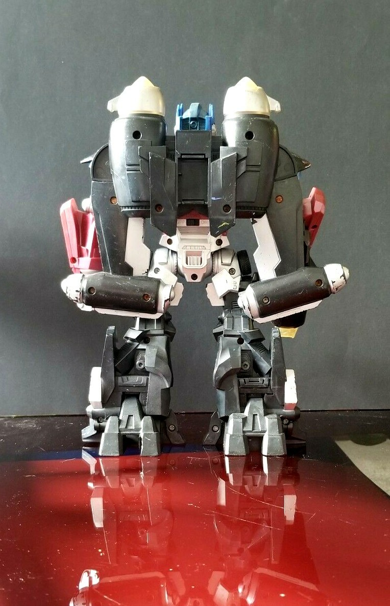 2008 TRANSFORMERS Mega Power Bots JETPOWER Optimus Prime 12&Prime;