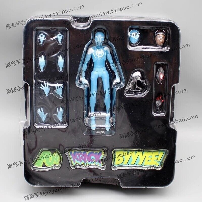 SV-Action Spider-Man Into The Spider-Verse Miles Morales Clear Ver Transparent