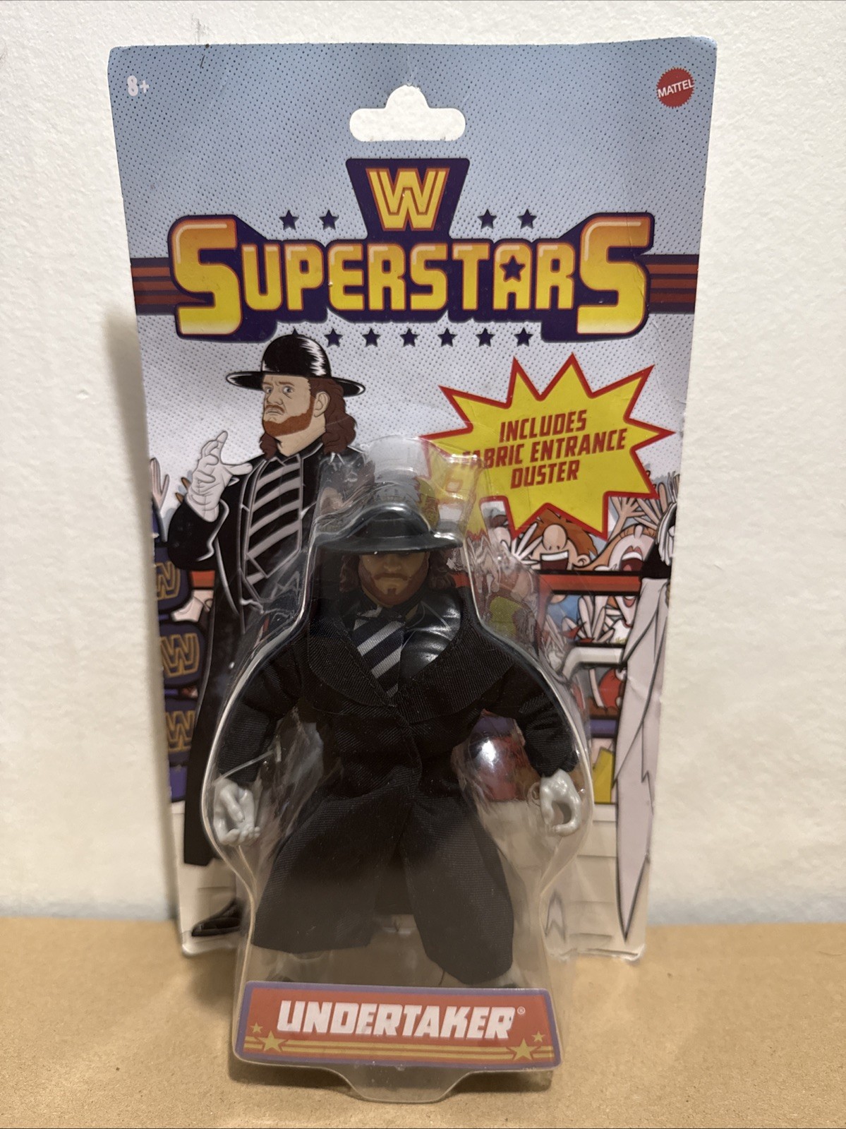 MATTEL WWE SUPERSTARS RETRO THE UNDERTAKER SERIES 3 EXCLUSIVE